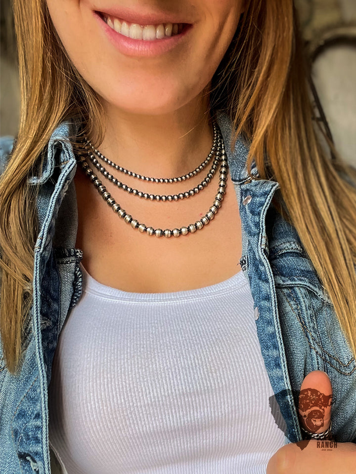 Authentic Navajo Pearls | 7mm 16"